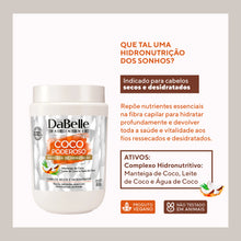 Carregar imagem no visualizador da galeria, MÁSCARA DABELLE COCO PODEROSO 800G