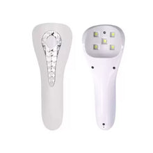 Carregar imagem no visualizador da galeria, MINI CABINE LED BRANCA FAN NAILS