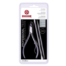 Carregar imagem no visualizador da galeria, ALICATE CUTÍCULA 778-EP COM ESPÁTULA DUPLA E PALITO PROFESSIONAL PREMIUM INOX MUNDIAL