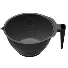 Carregar imagem no visualizador da galeria, TIGELA GRADUADA PRETA COM SUPORTE PARA PINCEL SANTA CLARA
