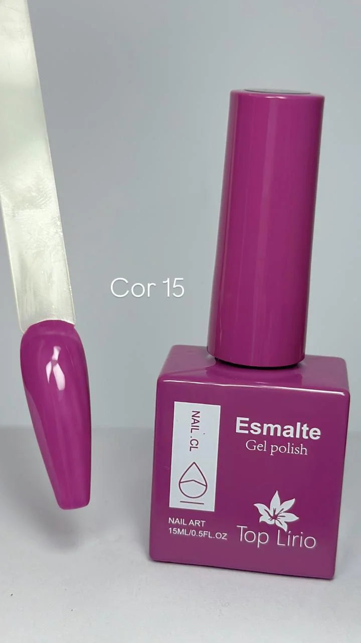 ESMALTE EM GEL TOP LIRIÓ 15ML