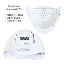 Carregar imagem no visualizador da galeria, CABINE SUN X5 MAX 120W BRANCA
