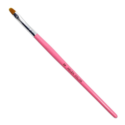 PINCEL LÍNGUA DE GATO PARA GEL N°8 HELEN COLOR