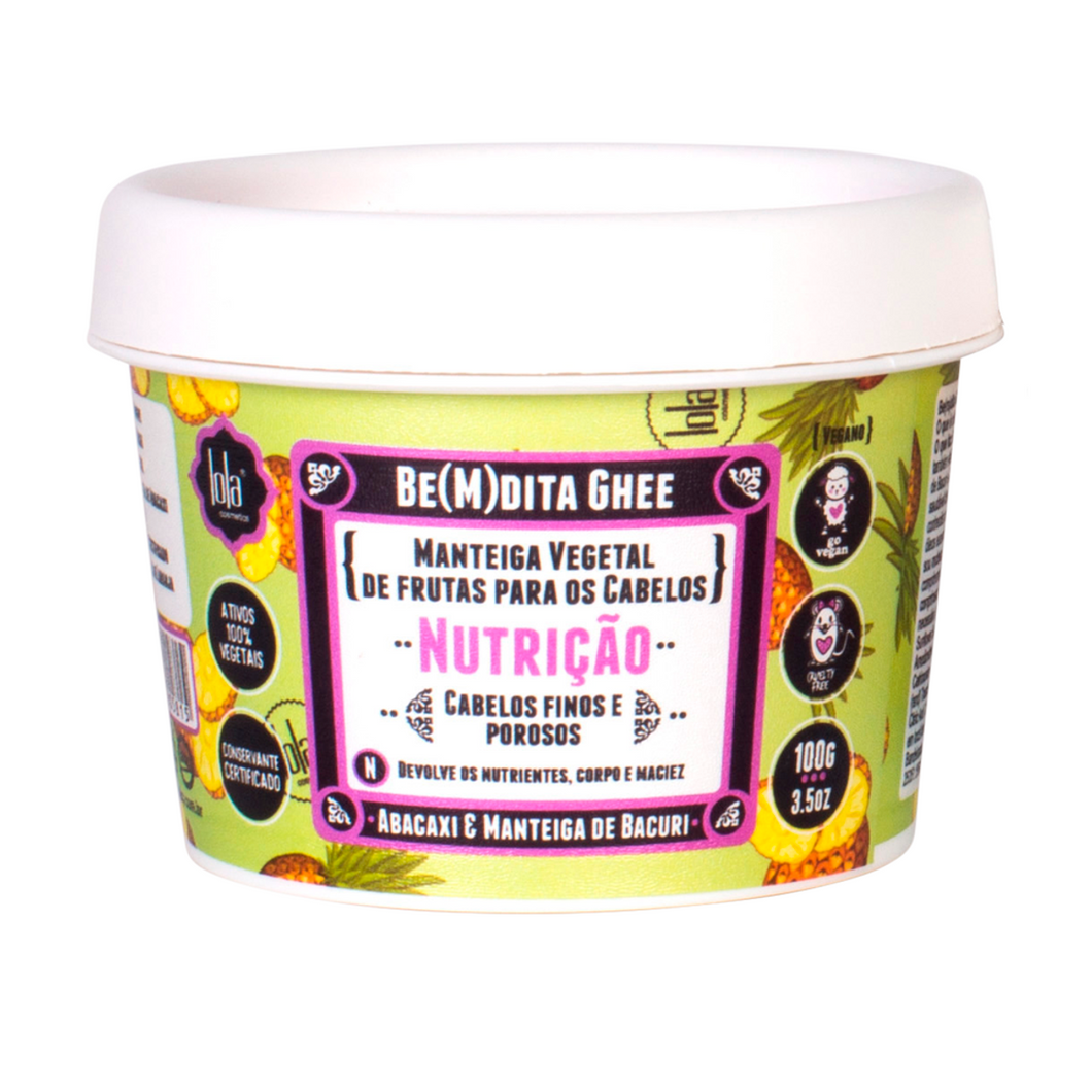 LOLA BE(M)DITA GHEE NUTRIÇÃO MÁSCARA CAPILAR 100G