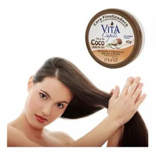 Carregar imagem no visualizador da galeria, CERA CAPILAR FINALIZADORA VITA MURIEL ÓLEO DE COCO 40GR
