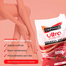 Carregar imagem no visualizador da galeria, CERA DEPILATÓRIA EM PÉROLAS RUBY DEPIMIEL 1KG
