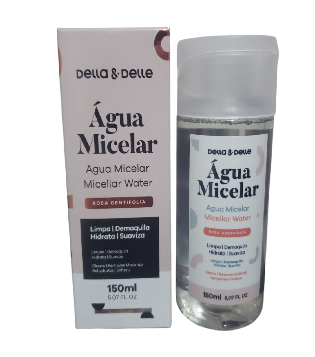 ÁGUA MICELAR DELLA & DELLE 150ML