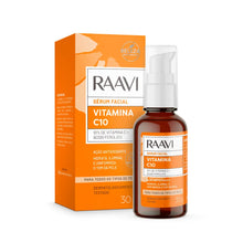 Carregar imagem no visualizador da galeria, SÉRUM FACIAL VITAMINA C RAAVI 30G
