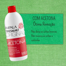 Carregar imagem no visualizador da galeria, REMOVEDOR DE ESMALTE COM ACETONA TIRESMALT ORIGINAL 500ML
