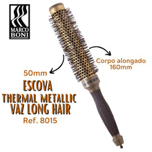 Carregar imagem no visualizador da galeria, ESCOVA PROFISSIONAL VAZADA LONG HAIR 50MM MARCO BONI
