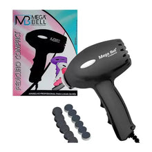 Carregar imagem no visualizador da galeria, APARELHO PEDICURO COMPACT PRETO 127V MEGA BELL
