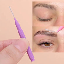 Carregar imagem no visualizador da galeria, ESCOVINHAS PARA BROW LAMINATION COM 10 UNIDADES HELEN COLOR
