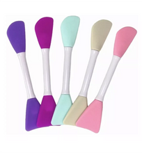 Carregar imagem no visualizador da galeria, PINCEL DUPLO DE SILICONE PARA CREMES
