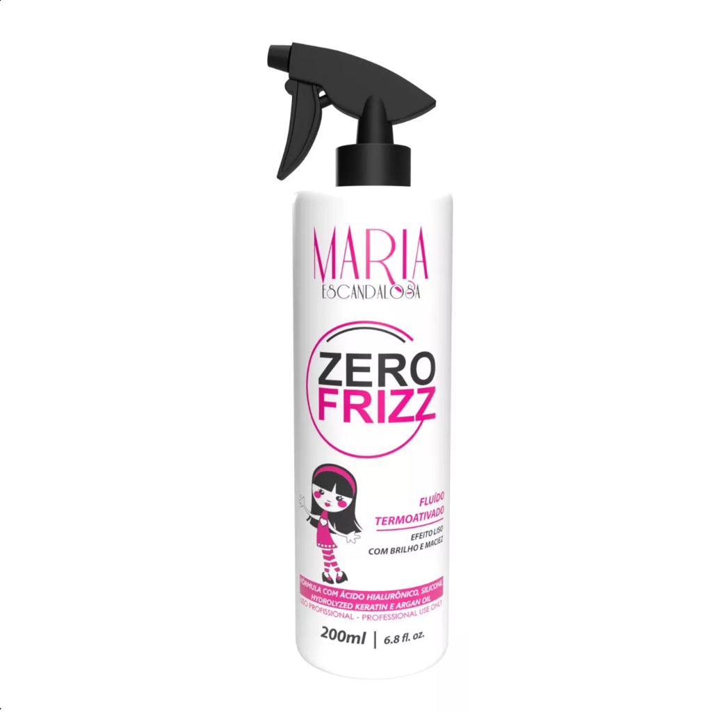 FLUÍDO TERMOATIVADO ZERO FRIZZ MARIA ESCANDALOSA 200ML