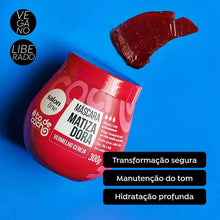 Carregar imagem no visualizador da galeria, MÁSCARA SALON LINE#TODECACHO MATIZADORA VERMELHO CEREJA 300ML
