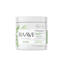 Carregar imagem no visualizador da galeria, CREME DE MASSAGEM DETOX RAAVI 500G
