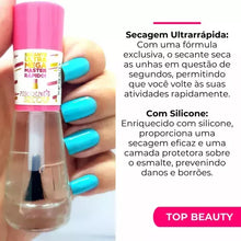 Carregar imagem no visualizador da galeria, ESMALTE SECANTE PISCOU SECOU TOP BEAUTY 9ML
