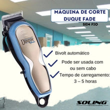 Carregar imagem no visualizador da galeria, MÁQUINA DE CORTE SOLING DUQUE REF.311 FADE WHITE

