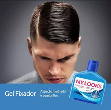 Carregar imagem no visualizador da galeria, GEL CAPILAR NYLOOKS FATOR 4 FX MEGA FORTE AZUL 240G
