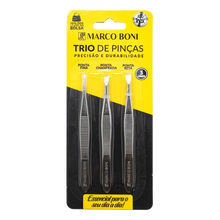 Carregar imagem no visualizador da galeria, TRIO DE PINÇAS MARCO BONI
