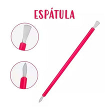 Carregar imagem no visualizador da galeria, ESPÁTULA DE INOX COM SILICONE ISIS CUTELARIA
