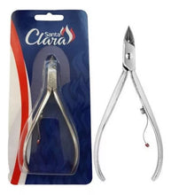 Carregar imagem no visualizador da galeria, ALICATE DE CUTICULA 10MM SANTA CLARA
