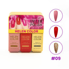 Carregar imagem no visualizador da galeria, KIT 3 ESMALTE EM GEL HELEN COLOR 7ML
