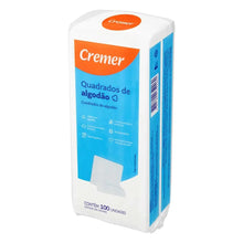 Carregar imagem no visualizador da galeria, ALGODÃO QUADRADO CREMER COM 100 UNIDADES
