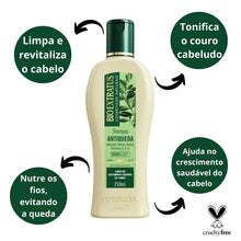 Carregar imagem no visualizador da galeria, SHAMPOO ANTIQUEDA JABORANDI BIO EXTRATUS 250ML
