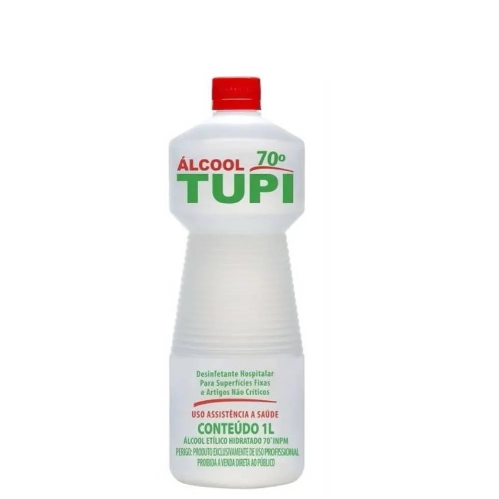 ÁLCOOL LÍQUIDO 70% TUPI 1L