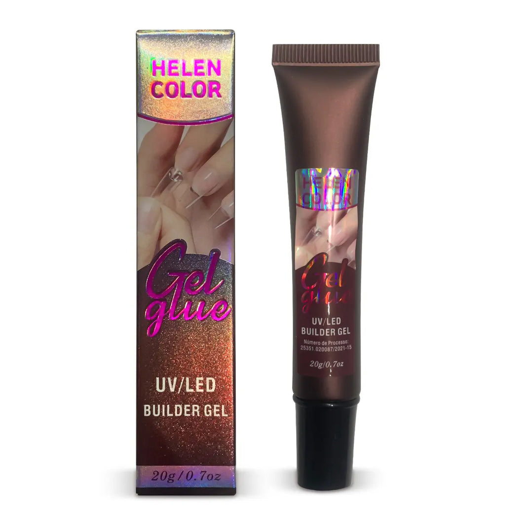 COLA EM GEL PARA UNHA HELEN COLOR 20G