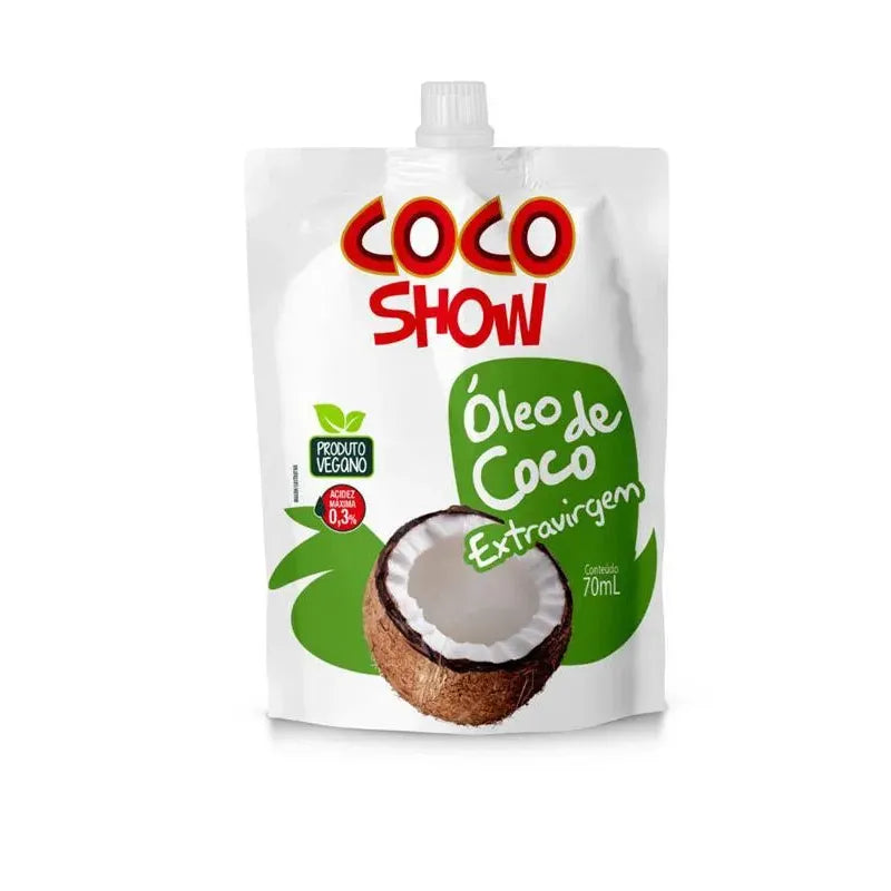 ÓLEO DE COCO SHOW EXTRA VIRGEM POUCH 70ML