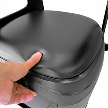 Carregar imagem no visualizador da galeria, CADEIRA DIVA PRETA PARA MANICURE SANTA CLARA
