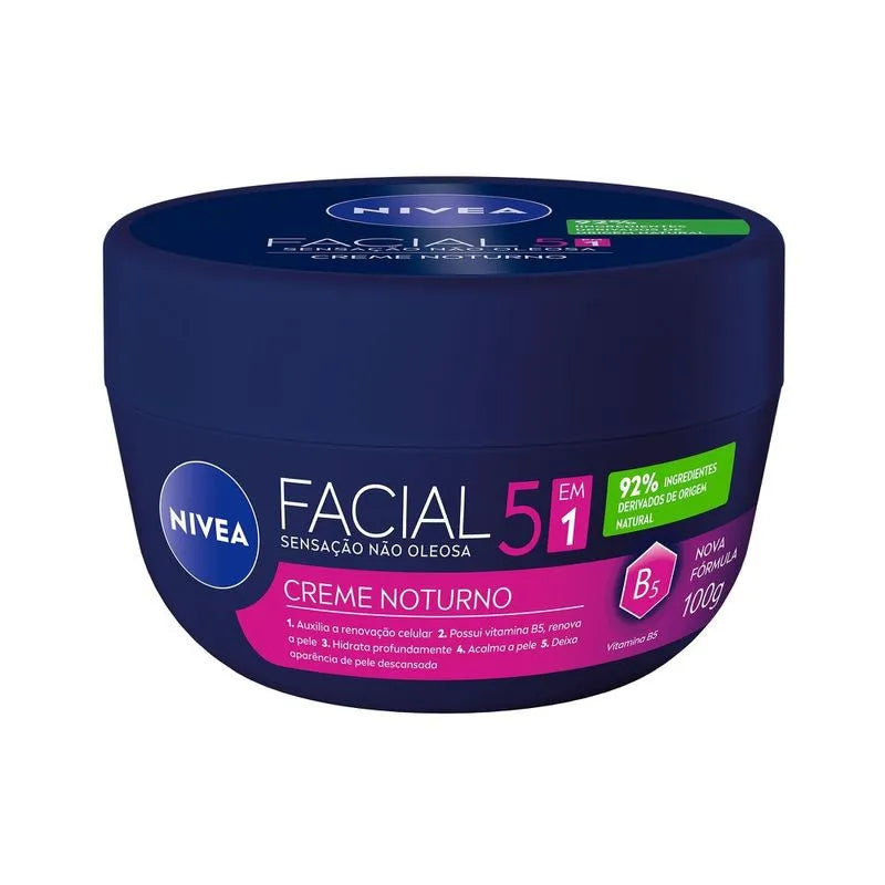 CREME FACIAL NIVEA POTINHO NOTURNO 100GR