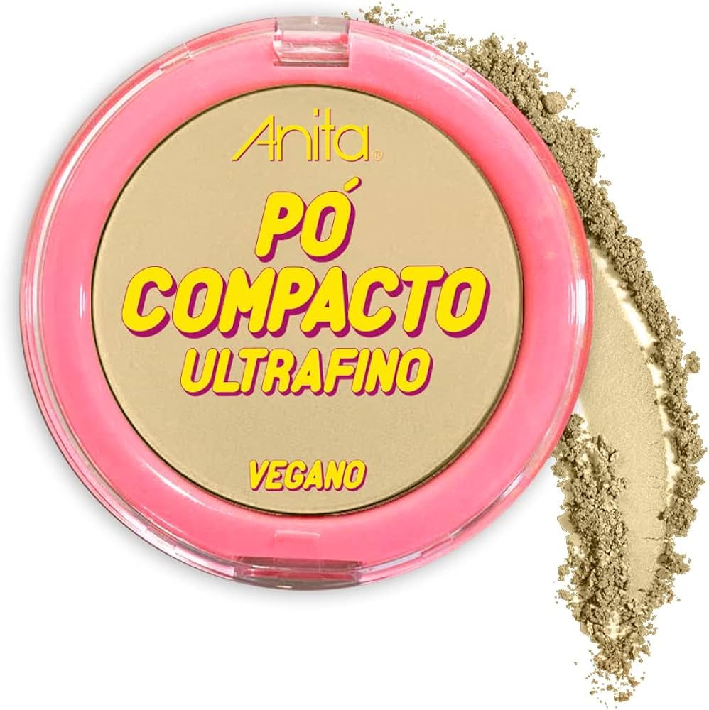 PÓ COMPACTO MICRONIZADO A6 VEGANO ANITA 10G