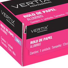 Carregar imagem no visualizador da galeria, ROLO DE PAPEL ALUMÍNIO PARA TINTURA COLOR VERTIX
