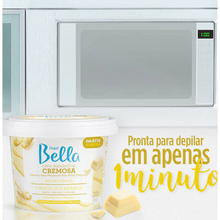 Carregar imagem no visualizador da galeria, CERA MICRO-ONDAS CHOCOLATE BRANCO DEPIL BELLA 100G
