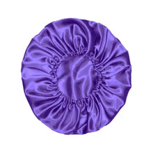 Carregar imagem no visualizador da galeria, TOUCA DE CETIM ROXA
