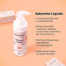 Carregar imagem no visualizador da galeria, SABONETE LÍQUIDO FACIAL DELLA &amp; DELLE 250ML
