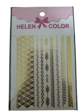 Carregar imagem no visualizador da galeria, ADESIVO DOURADO LASER HELEN COLOR
