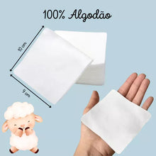 Carregar imagem no visualizador da galeria, ALGODÃO QUADRADO CREMER COM 100 UNIDADES
