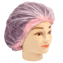 Carregar imagem no visualizador da galeria, TOUCA DESCÁRTAVEL ROSA COM 25 UNIDADES SANTA CLARA
