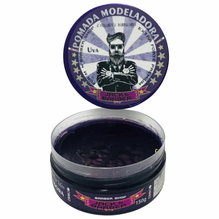 POMADA MODELADORA UVA JACK E BARBER 150G