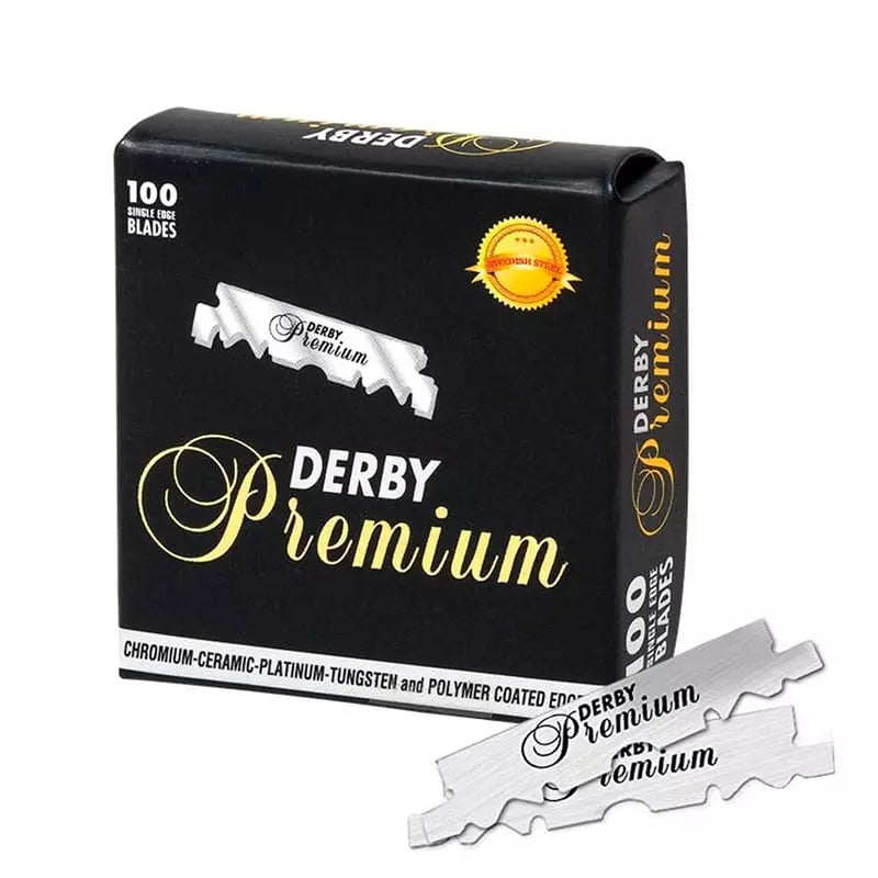 LÂMINAS DERBY PREMIUM COM 100 UNIDADES