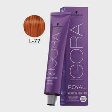 Carregar imagem no visualizador da galeria, TINTURA IGORA L-77 ROYAL 60 ML COBRE EXTRA
