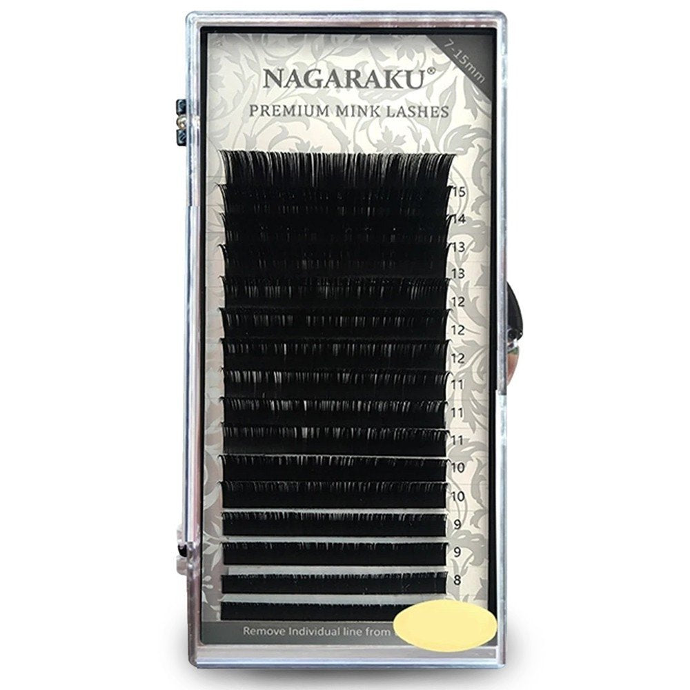 CÍLIOS NAGARAKU PREMIUM EYELASH 0.10D MIX (7 A 15MM)