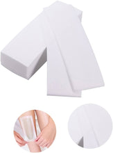 Carregar imagem no visualizador da galeria, PAPEL PARA DEPILAÇÃO NOVO VISUAL COM 50 FOLHAS E ESPÁTULAS
