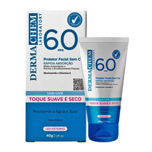 Carregar imagem no visualizador da galeria, PROTETOR SOLAR FACIAL DERMACHEM FPS 60
