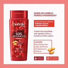 Carregar imagem no visualizador da galeria, SHAMPOO DABELLE SOS CRESCIMENTO 250ML
