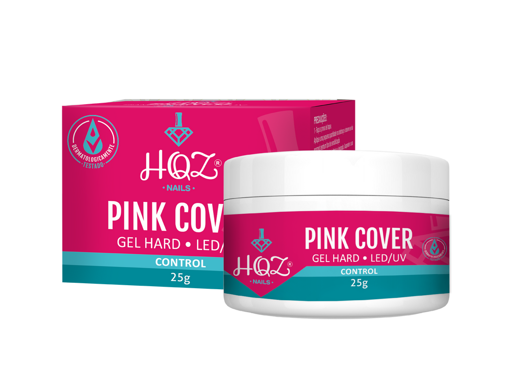 GEL HARD PINK COVER HQZ 25G